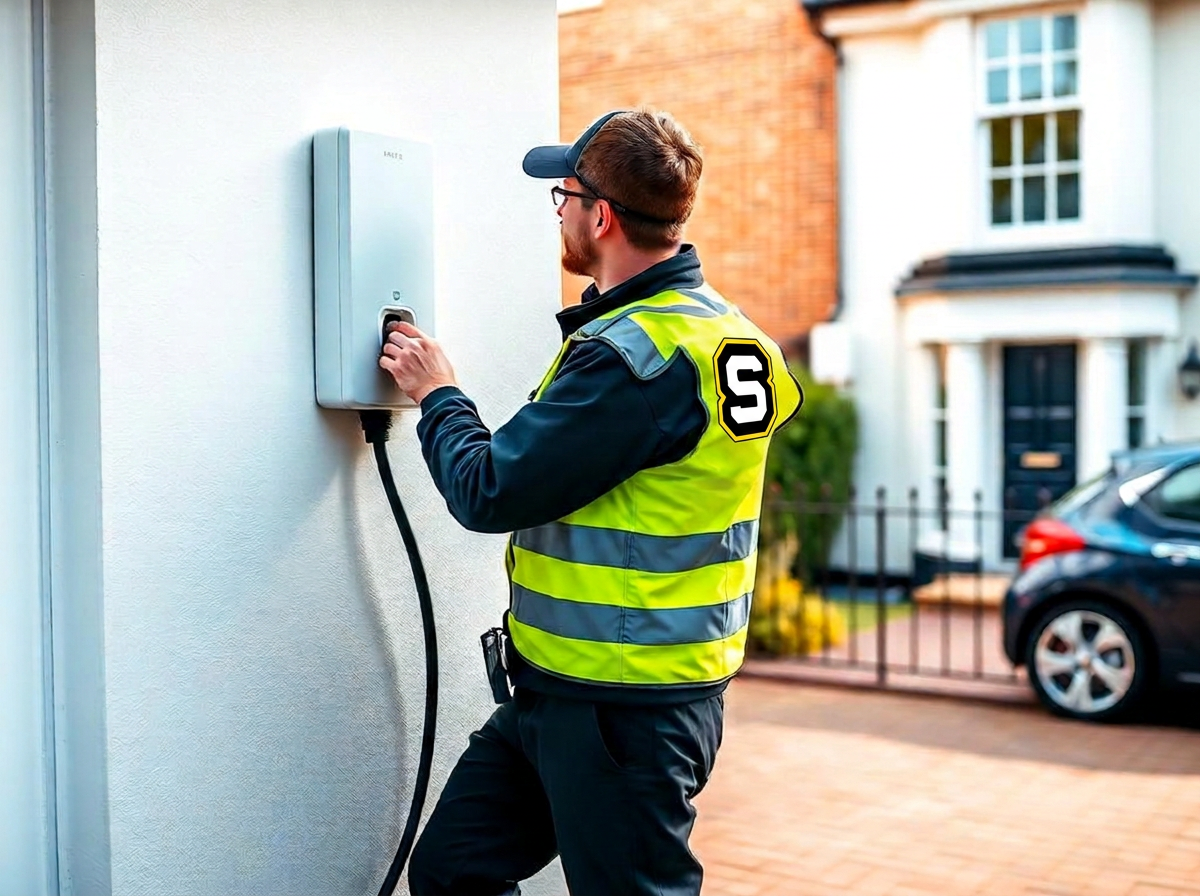 EV charger installation